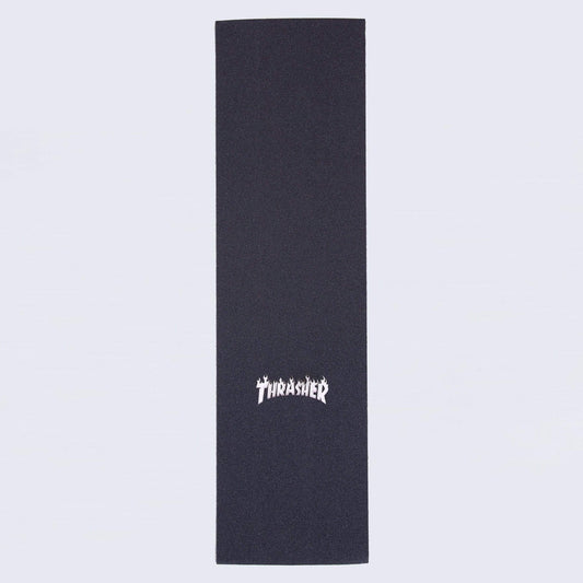 MOB X Thrasher Flame Logo Laser Cut Griptape Black