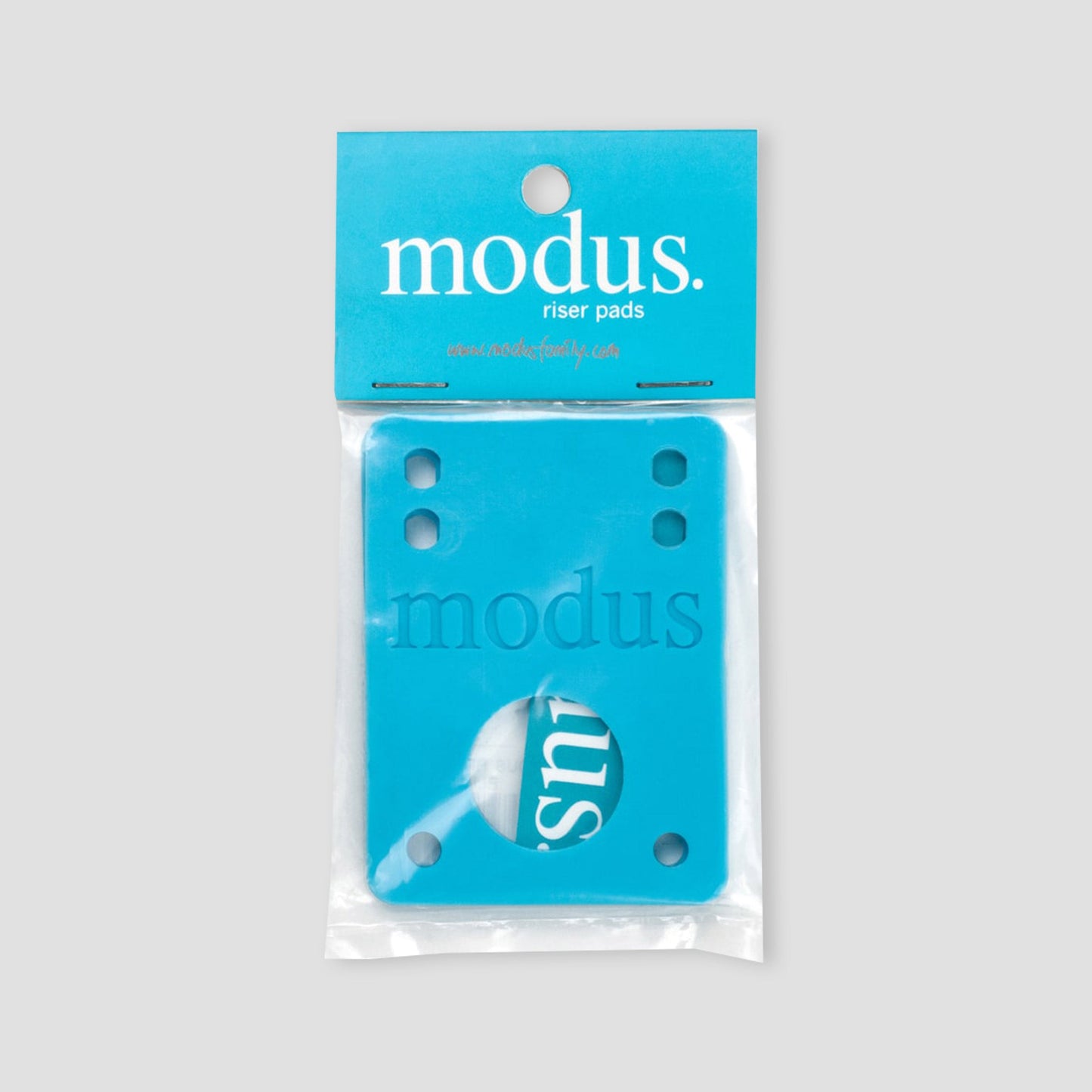 Modus Skateboard Riser Pads Blue