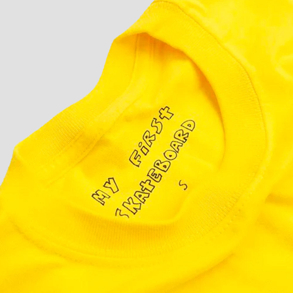 My First Skateboard T-Shirt Yellow