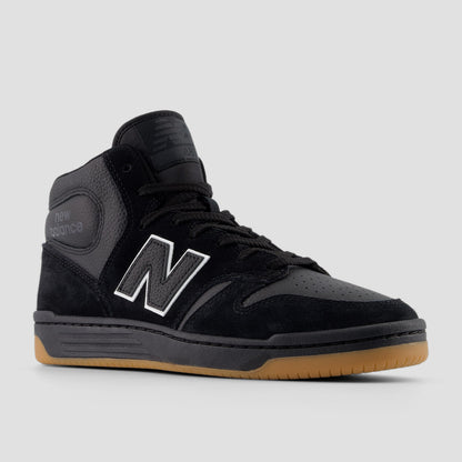 New Balance 480 Hi Skate Shoes Black