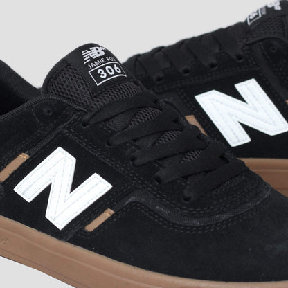 New Balance Jamie Foy 306 Skate Shoes Black / Gum