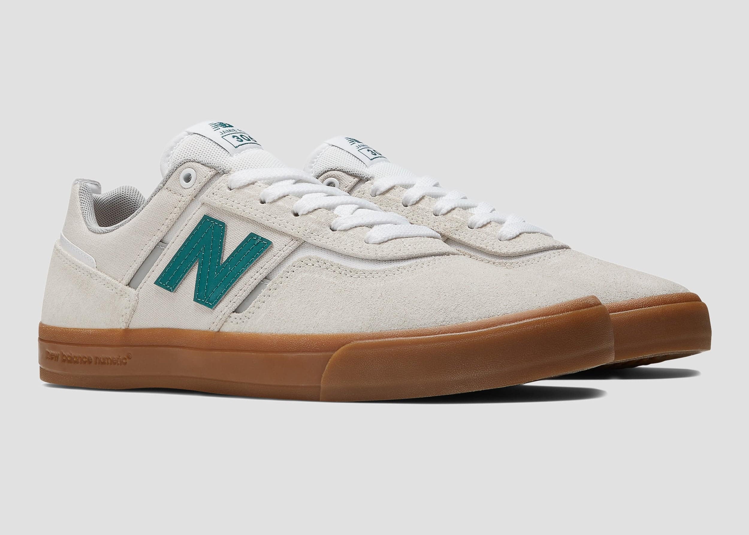 New Balance Jamie Foy 306 Skate Shoes Sea Salt / Green