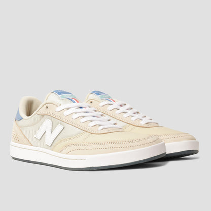 New Balance x Welcome 440 Skate Shoes Tan / White