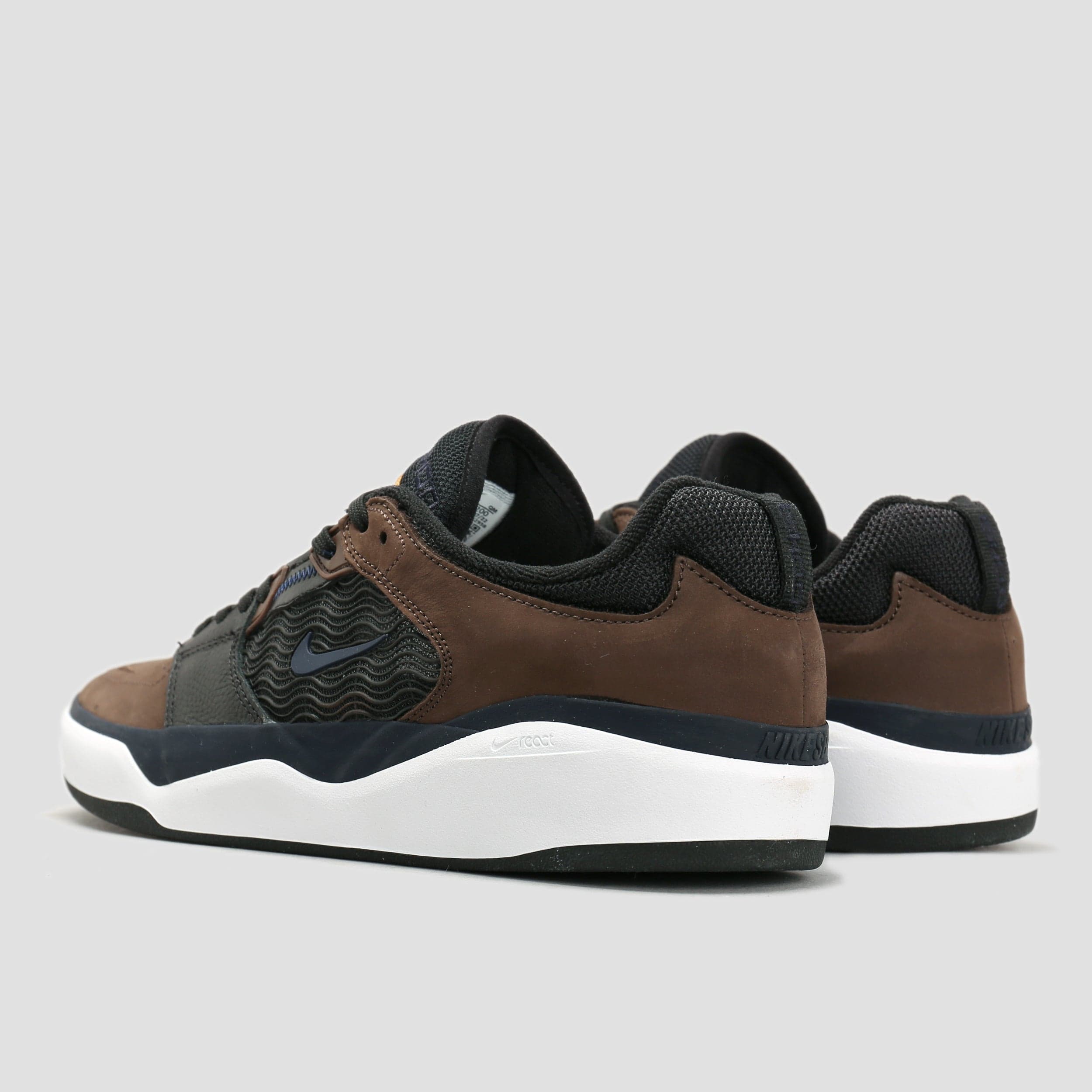 Nike SB Ishod Premium Shoes Baroque Brown / Obsidian - Black