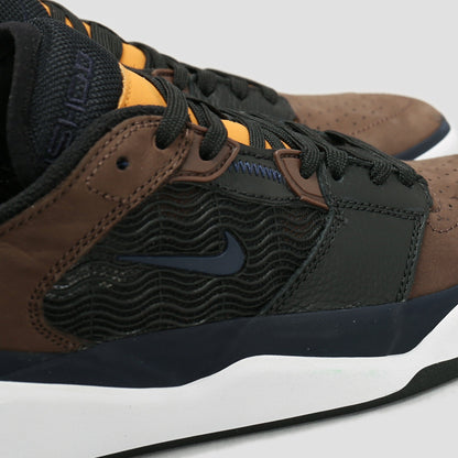 Nike SB Ishod Premium Shoes Baroque Brown / Obsidian - Black