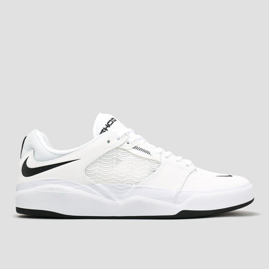 NIKE SB Ishod Premium Shoes White/Black-White-Black