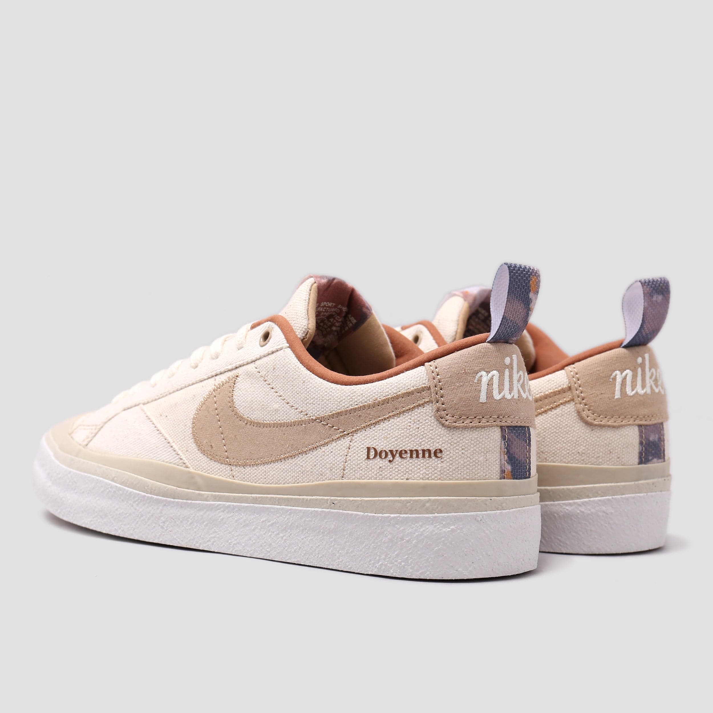 Nike SB x Doyenne Blazer Low QS Shoes Coconut Milk / Rattan Limestone