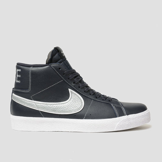 Nike SB Zoom Blazer Mid MS QS Blackened Blue / Wolf Grey