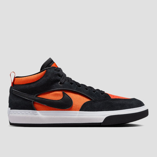 Nike SB React Leo Skate Shoes Black / Orange