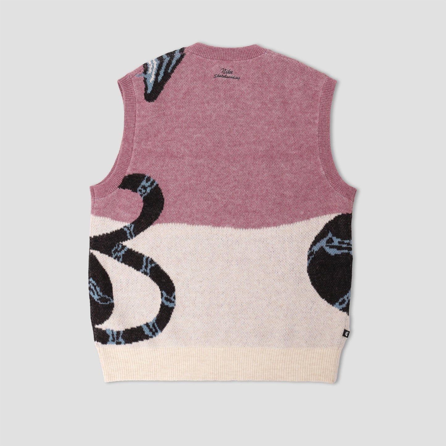 Nike SB Snake Sweater Vest Plum Dust / Orewood Brown / Black