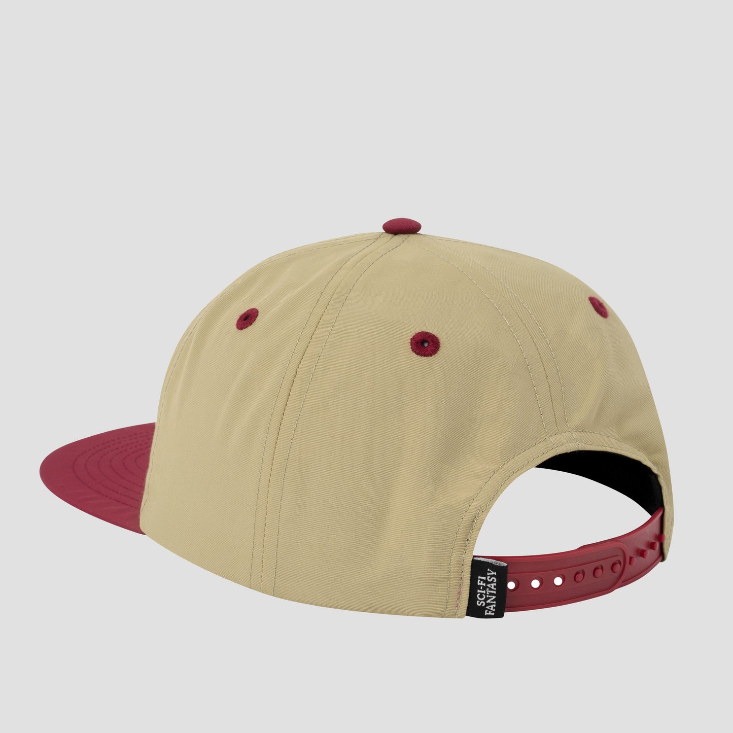 Sci-Fi Fantasy Nylon Logo Cap Natural