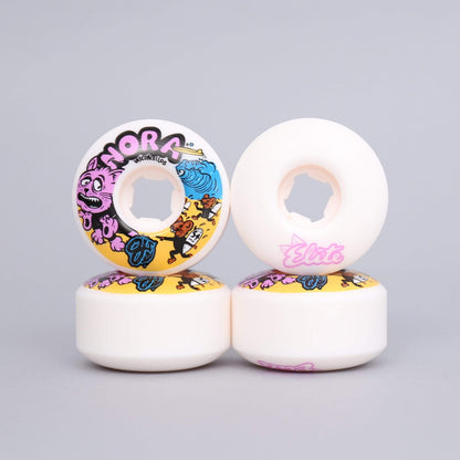 OJ 54mm 101A Nora Vasconcellos Surfs Up 2 Elite Edge Skateboard Wheels White