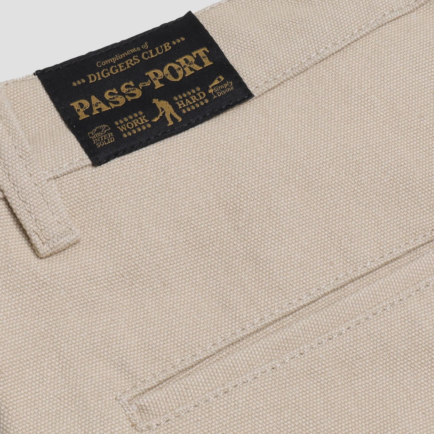 PassPort Diggers Club Pant Khaki R38