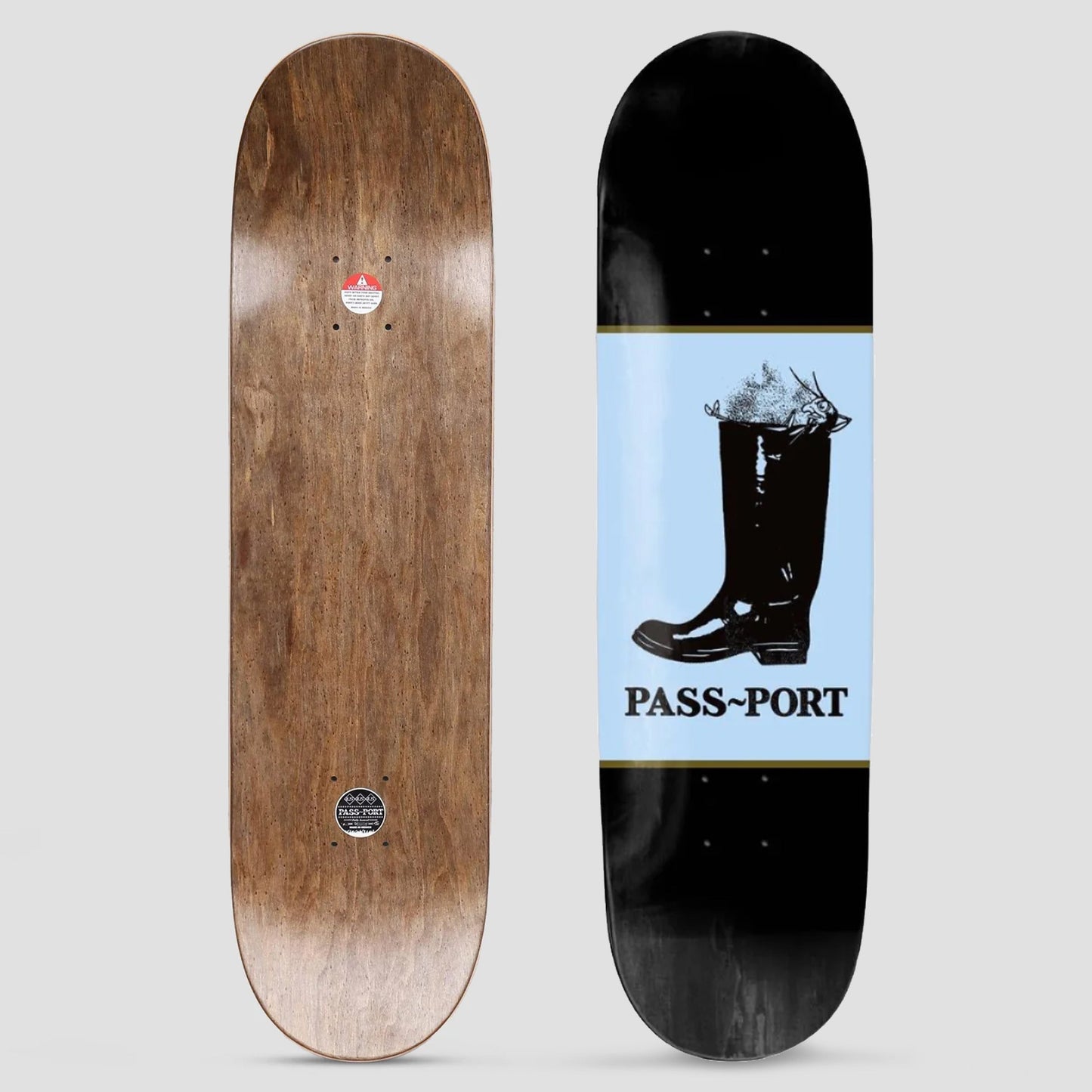 Passport 8.0 Shoe Series Welly Skateboard Deck