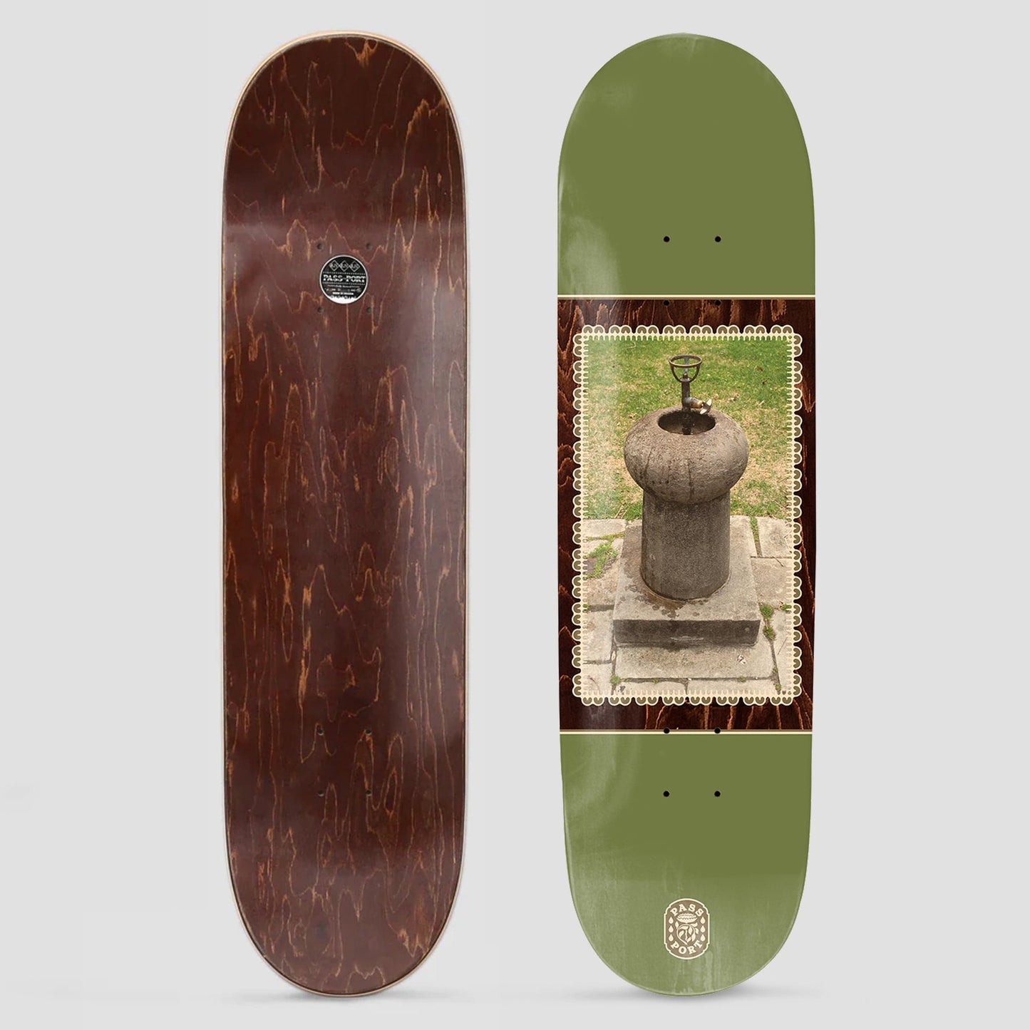 Passport 8.25 Bubbler Series Botanic Skateboard Deck