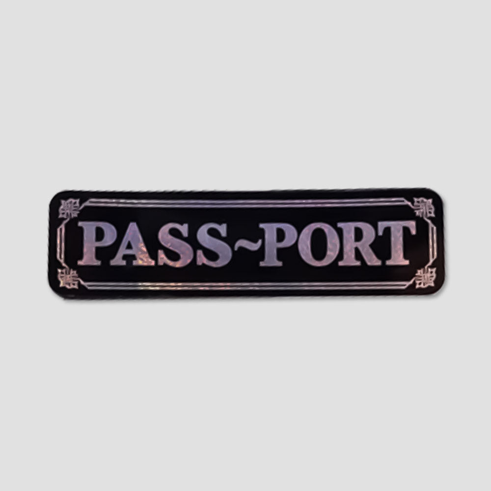 Passport Official Sticker