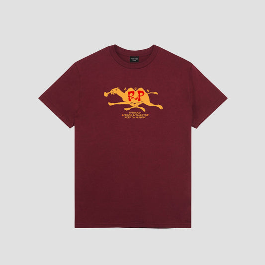 PassPort Peaks & Valleys T-Shirt Maroon