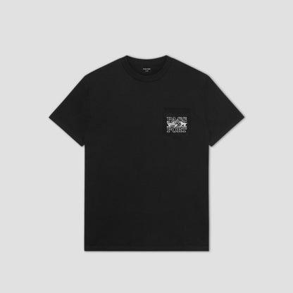 Passport Trinkets Pocket T-Shirt Black