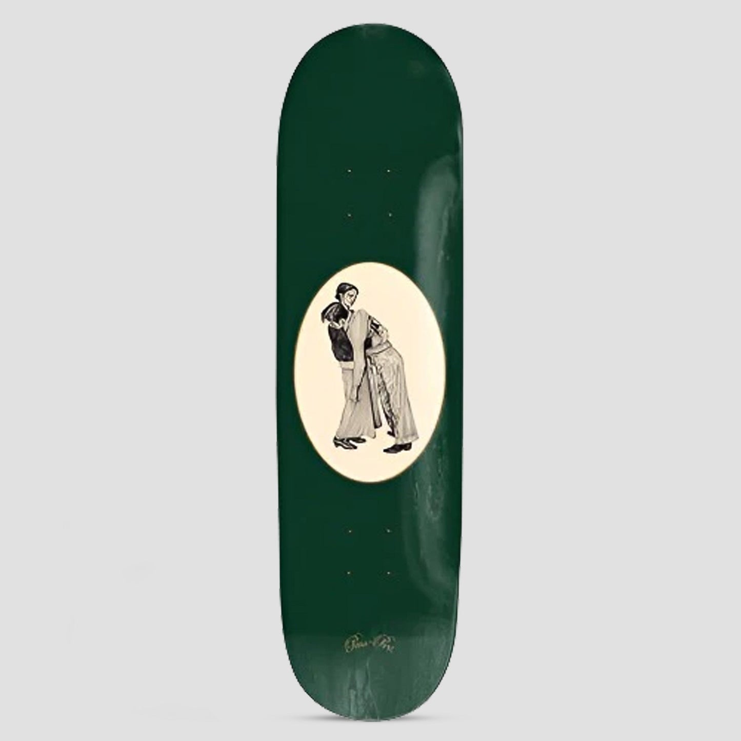 Passport 8.125 Dancer Series Skateboard Deck Green