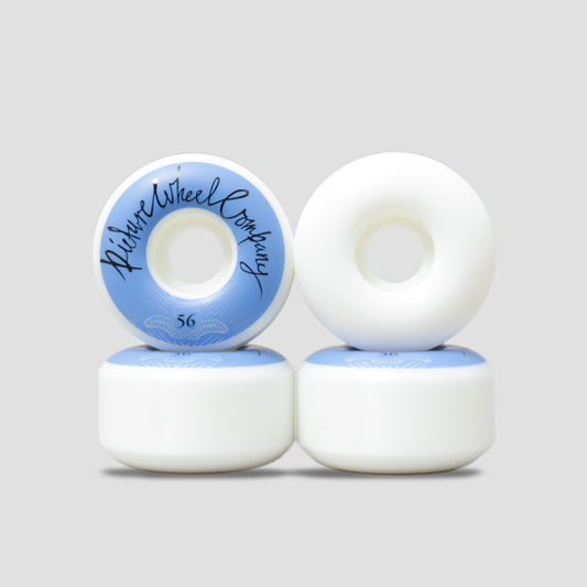 Picture 56mm POP Skateboard Reverse Wheels Deep Sea