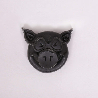 Pig Pig Head Wax Black