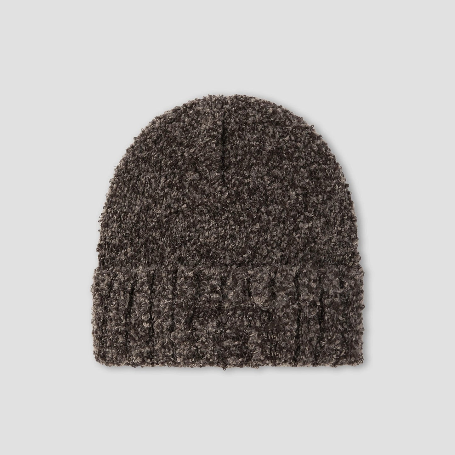 Polar Fluffy Beanie Brown Melange