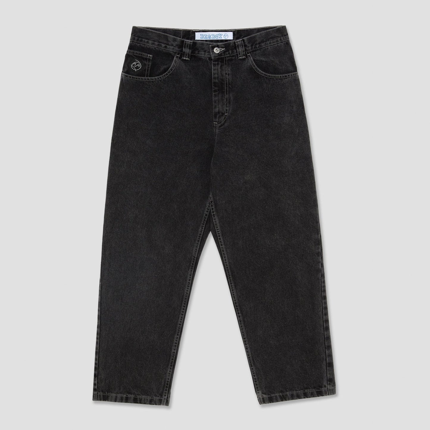 Polar Big Boy Jeans Silver Black