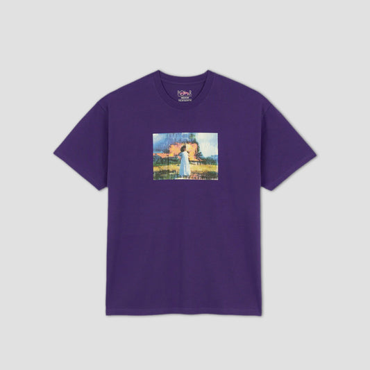 Polar Burning World T-Shirt Purple