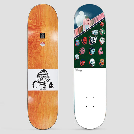 Polar 8.125 Shin Sanbongi Trophy Heads Skateboard Deck