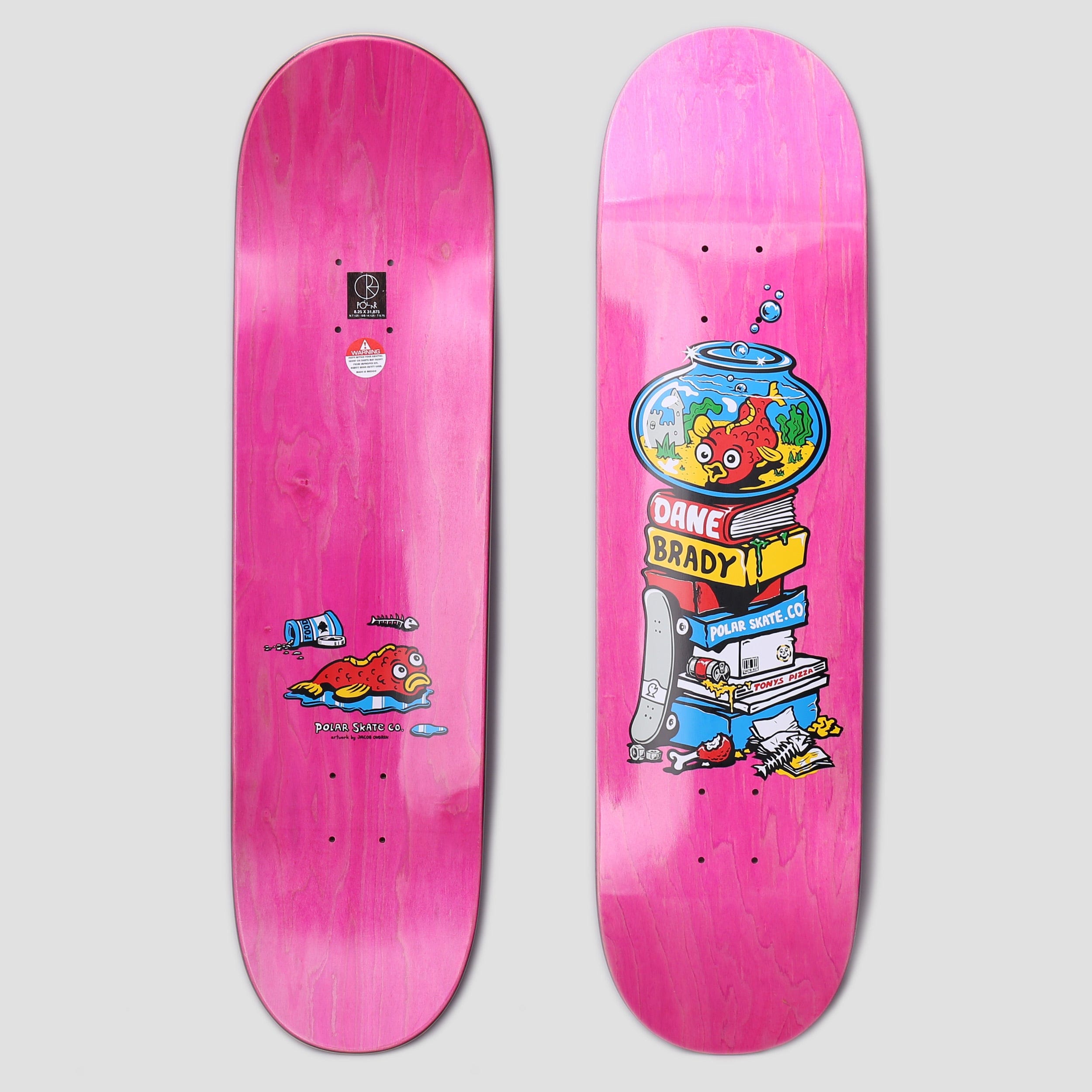 Polar 8.25 Dane Brady Fish Bowl Skateboard Deck