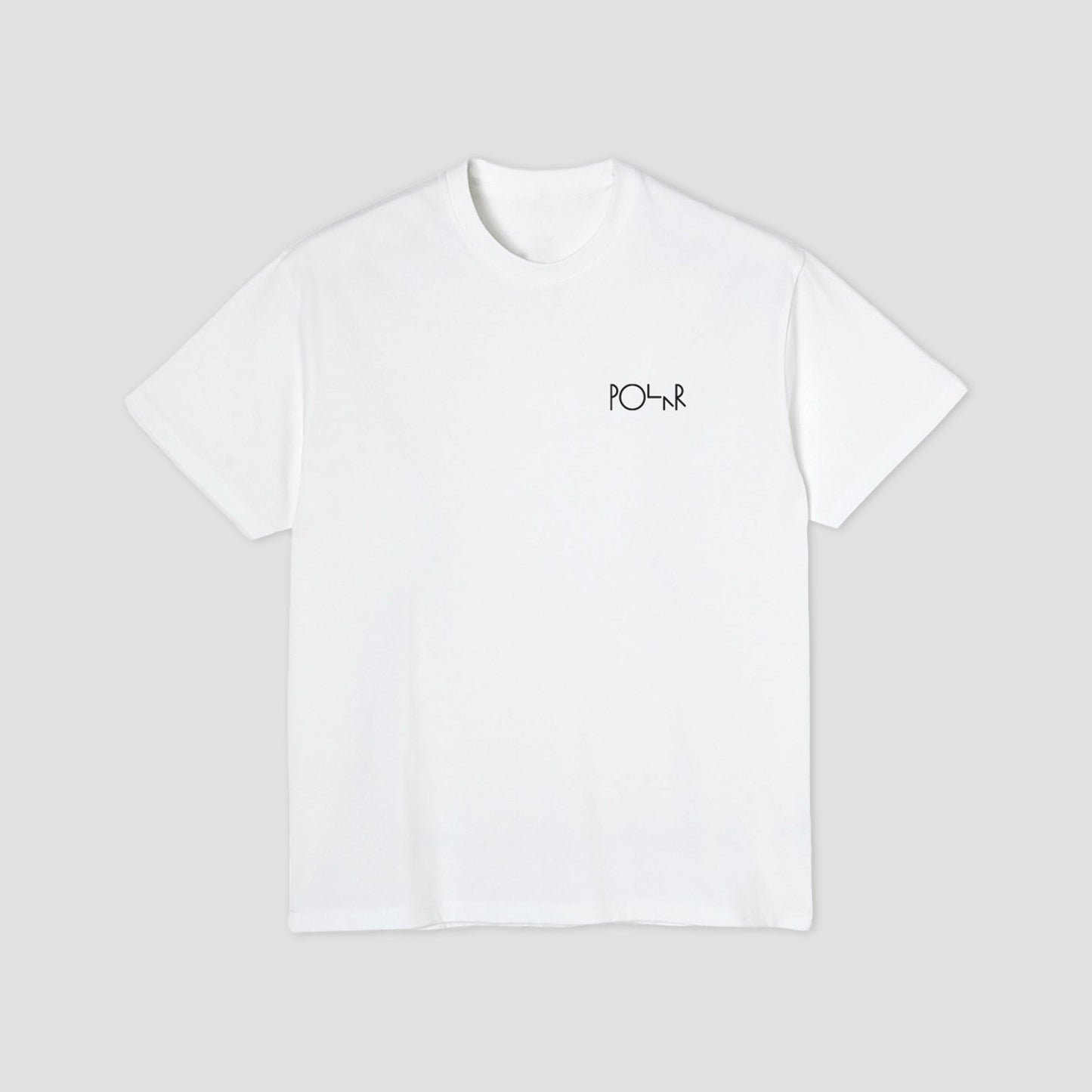 Polar Skate Co Everything Is Normal Fill Logo T-Shirt White