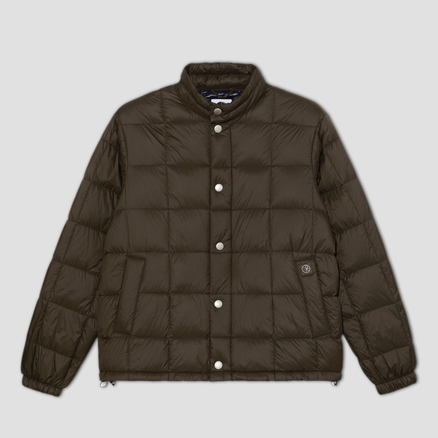 Polar Lightweight Puffer Jacket Brown