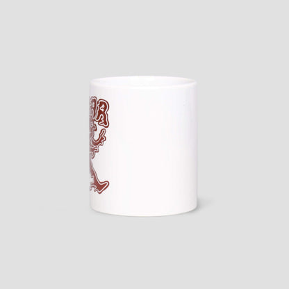 Polar Liquid Man Mug White / Bordeaux