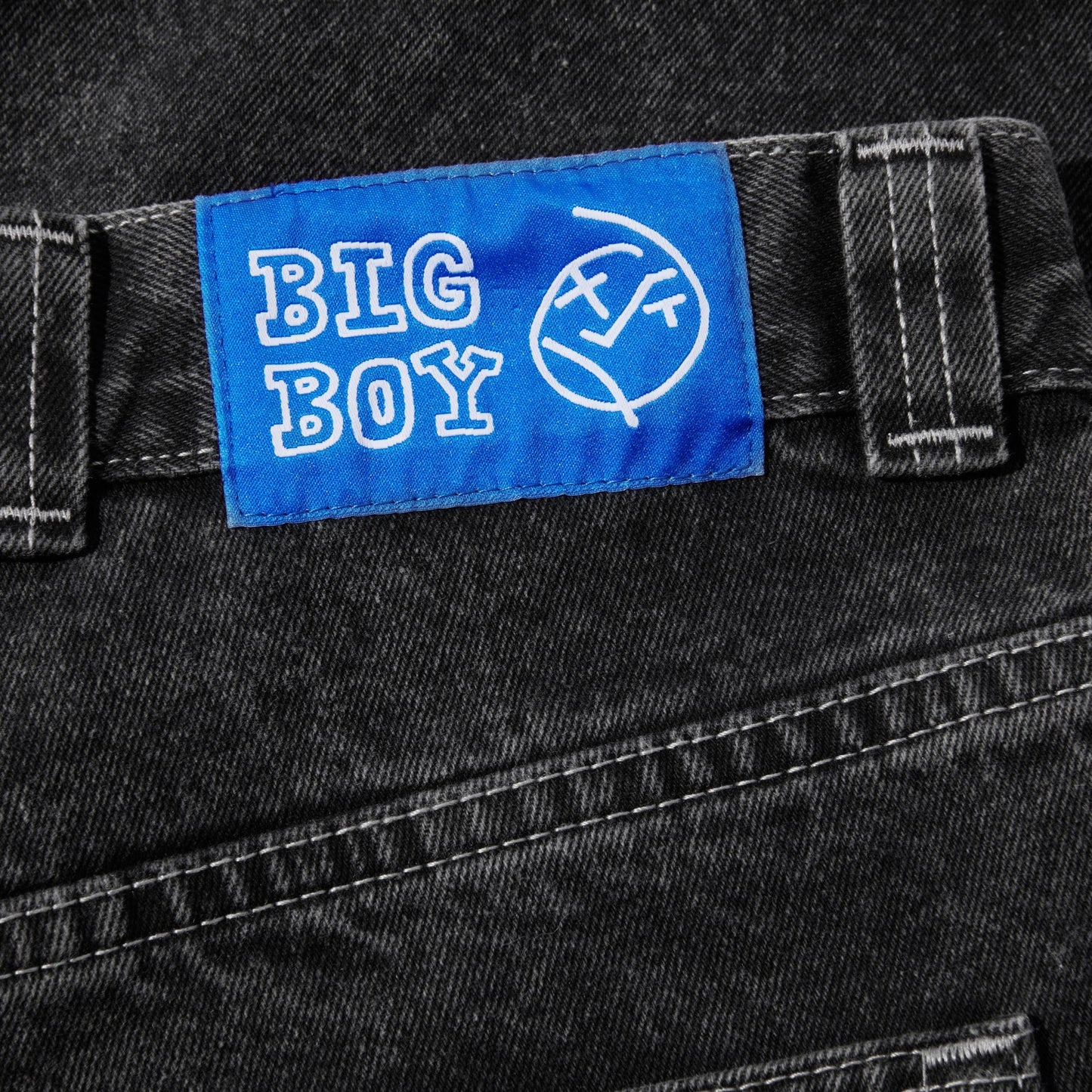 Polar Big Boy Jeans Silver Black