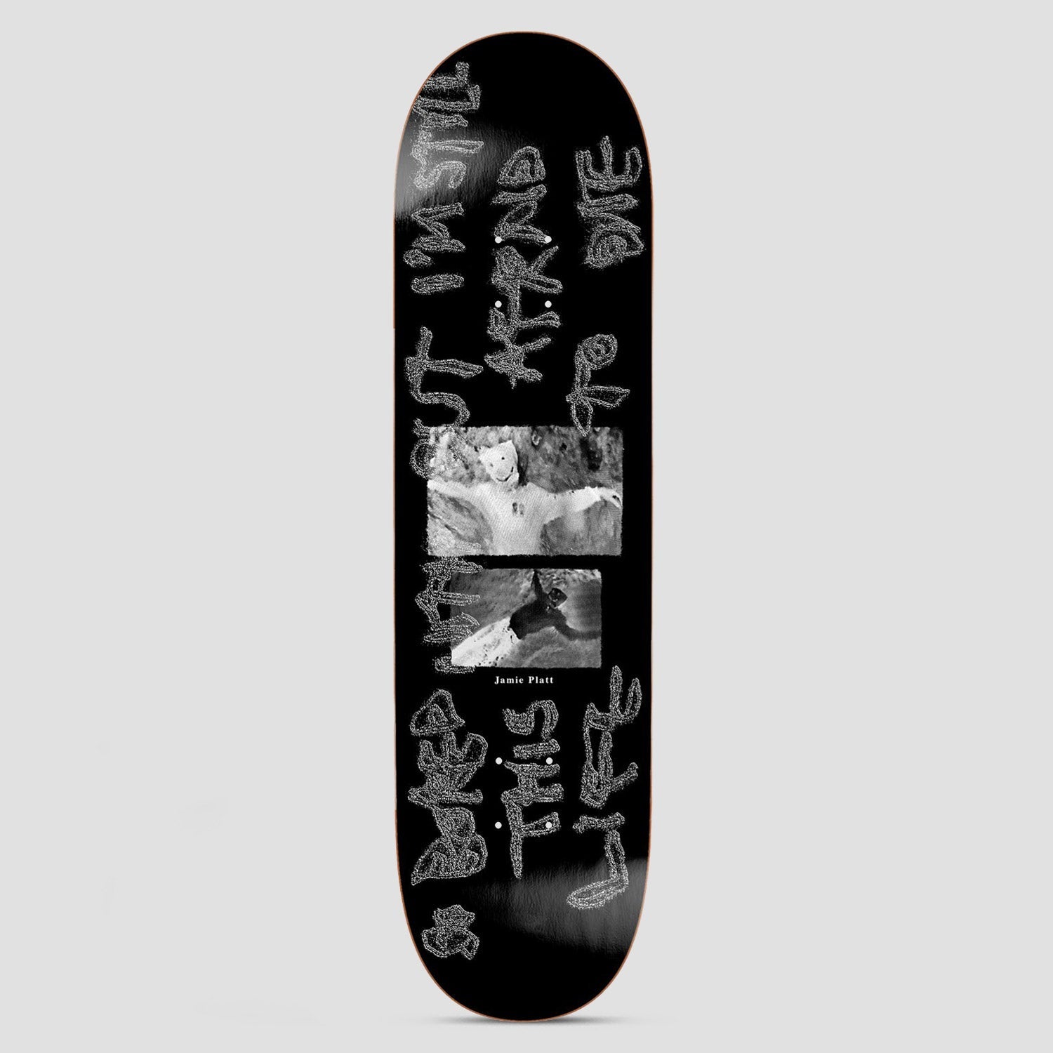Polar 8.5 Jamie Platt So Bored Skateboard Deck Black