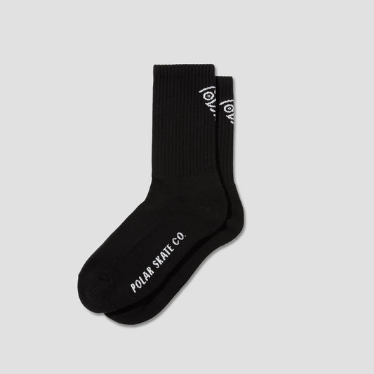 Polar Face Socks Black