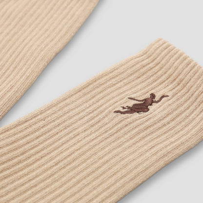 Polar No Comply Socks Sand / Brown