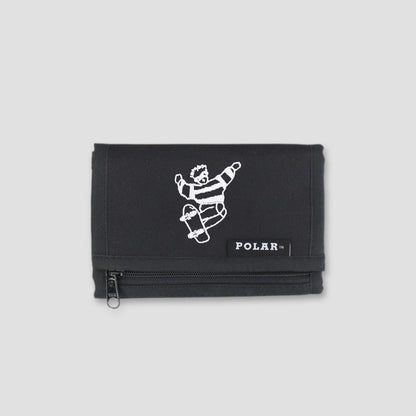 Polar Skate Dude Key Wallet Black