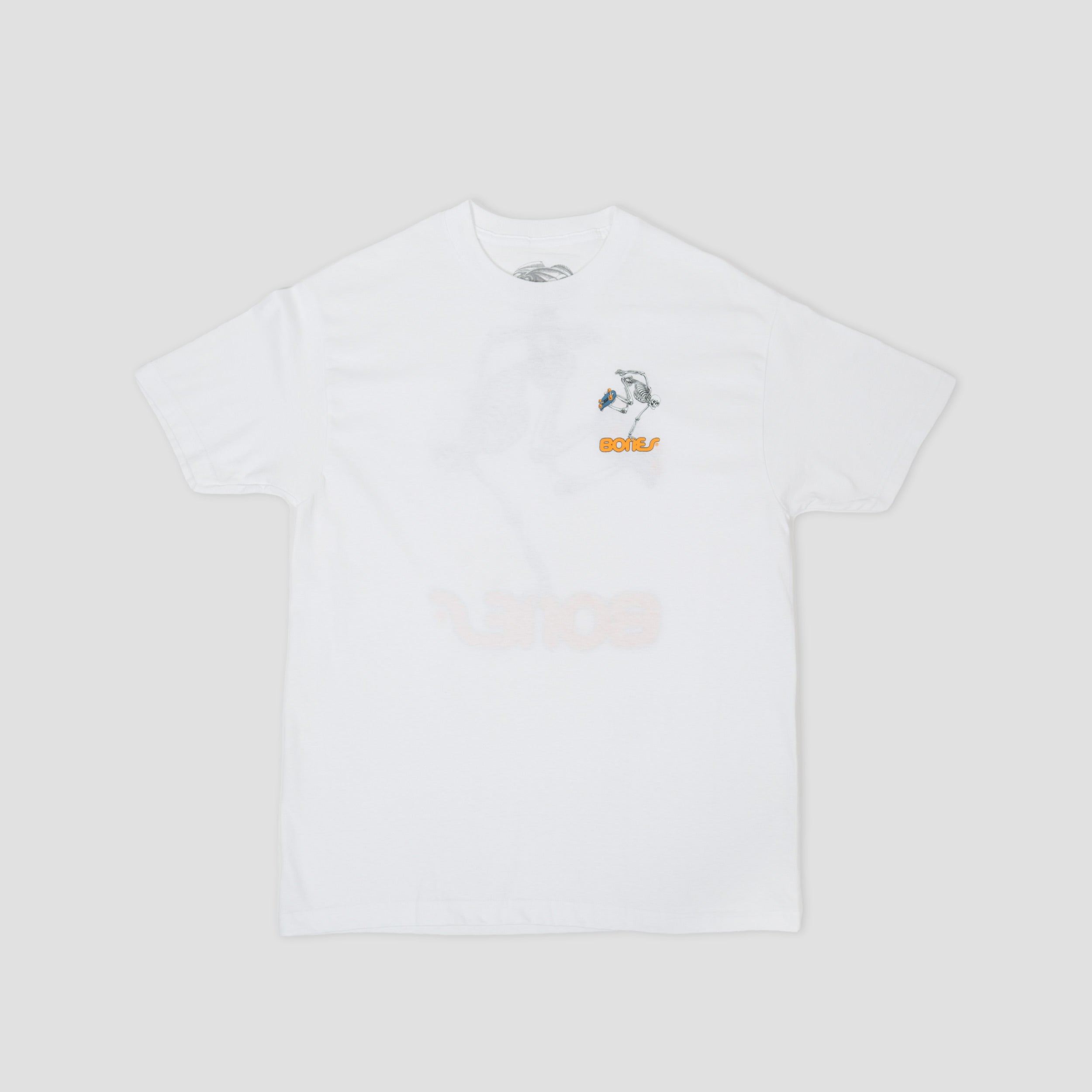 Powell Peralta Skateboard Skeleton T-Shirt White