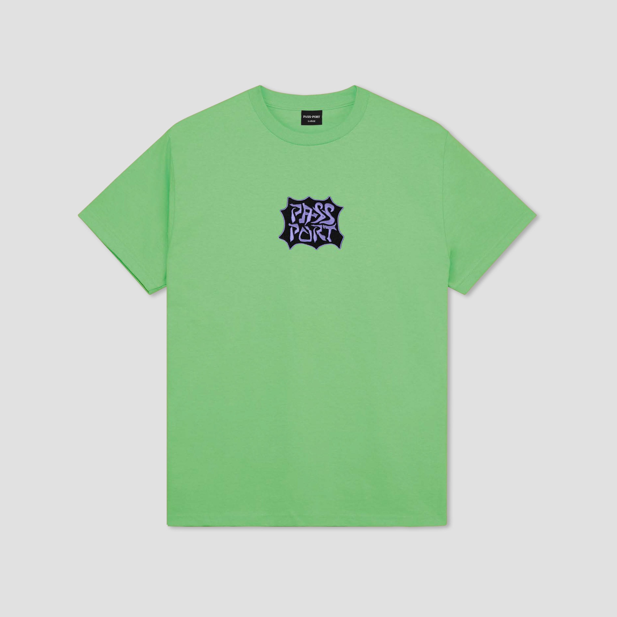 Passport Glyph T-Shirt Slime
