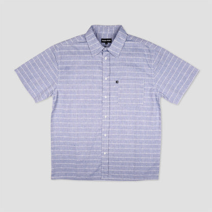 PassPort Line Wire Shirt Shortsleeve Blue