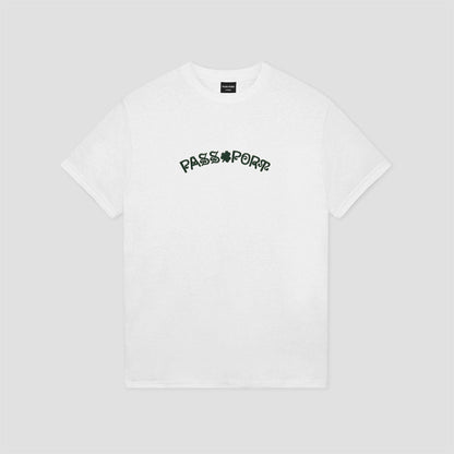 PassPort Sham Embroidery T-Shirt White