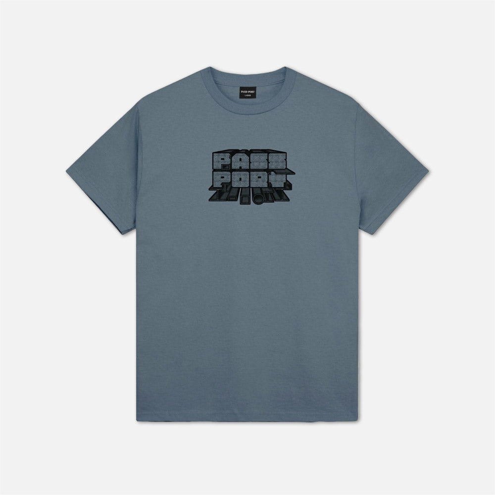 PassPort Shippin' Steel T-Shirt Alpine Blue