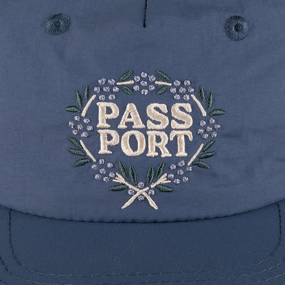 Passport Wattle RPET Cap Slate Blue / Cream