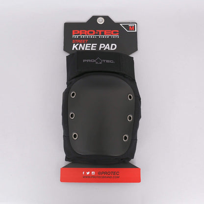 Pro-Tec Open Back Street Knee Pads Black