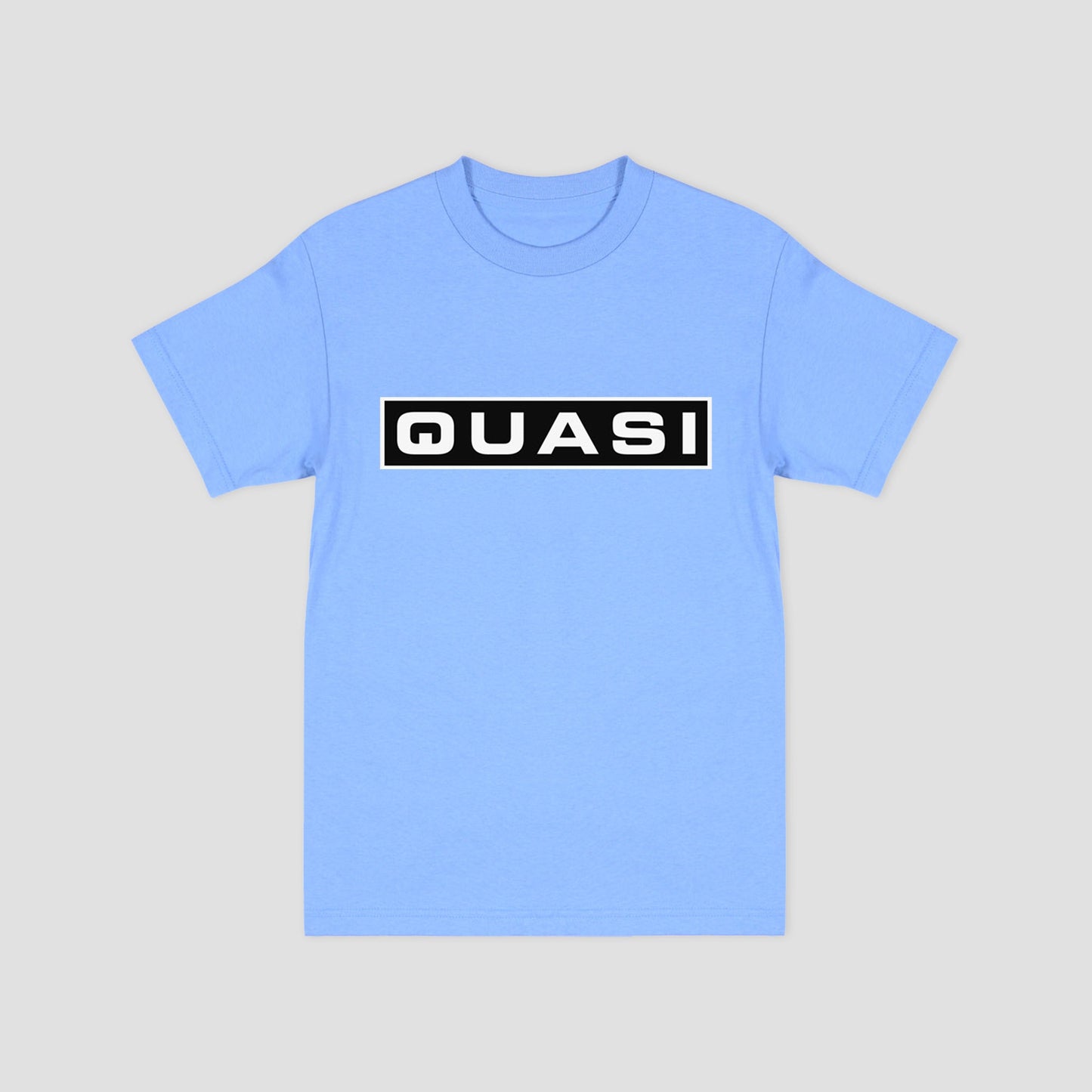 Quasi Bar Logo T-Shirt Blue