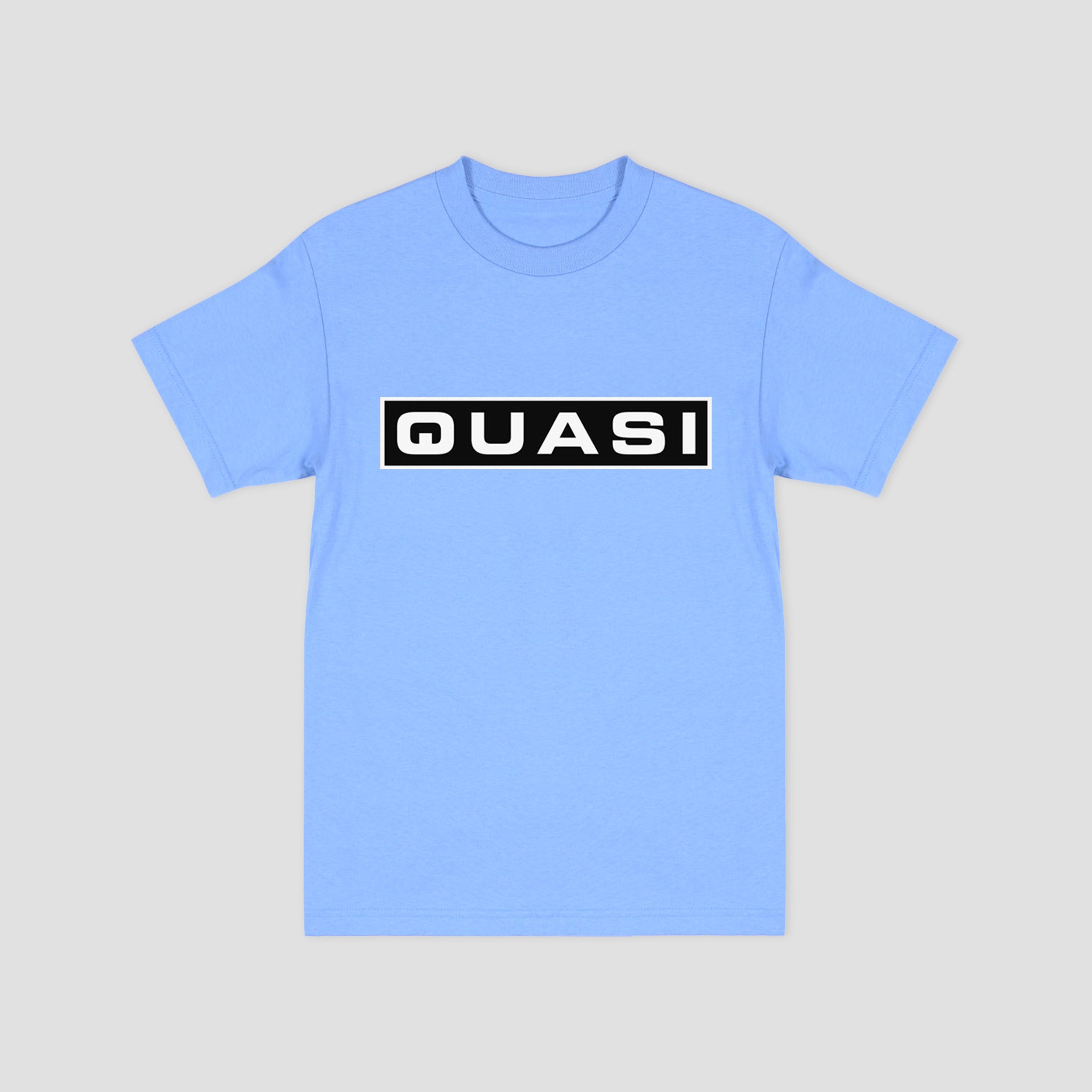 Quasi Bar Logo T-Shirt Blue