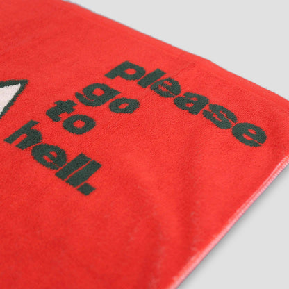 Quasi Go To Hell Towel Red