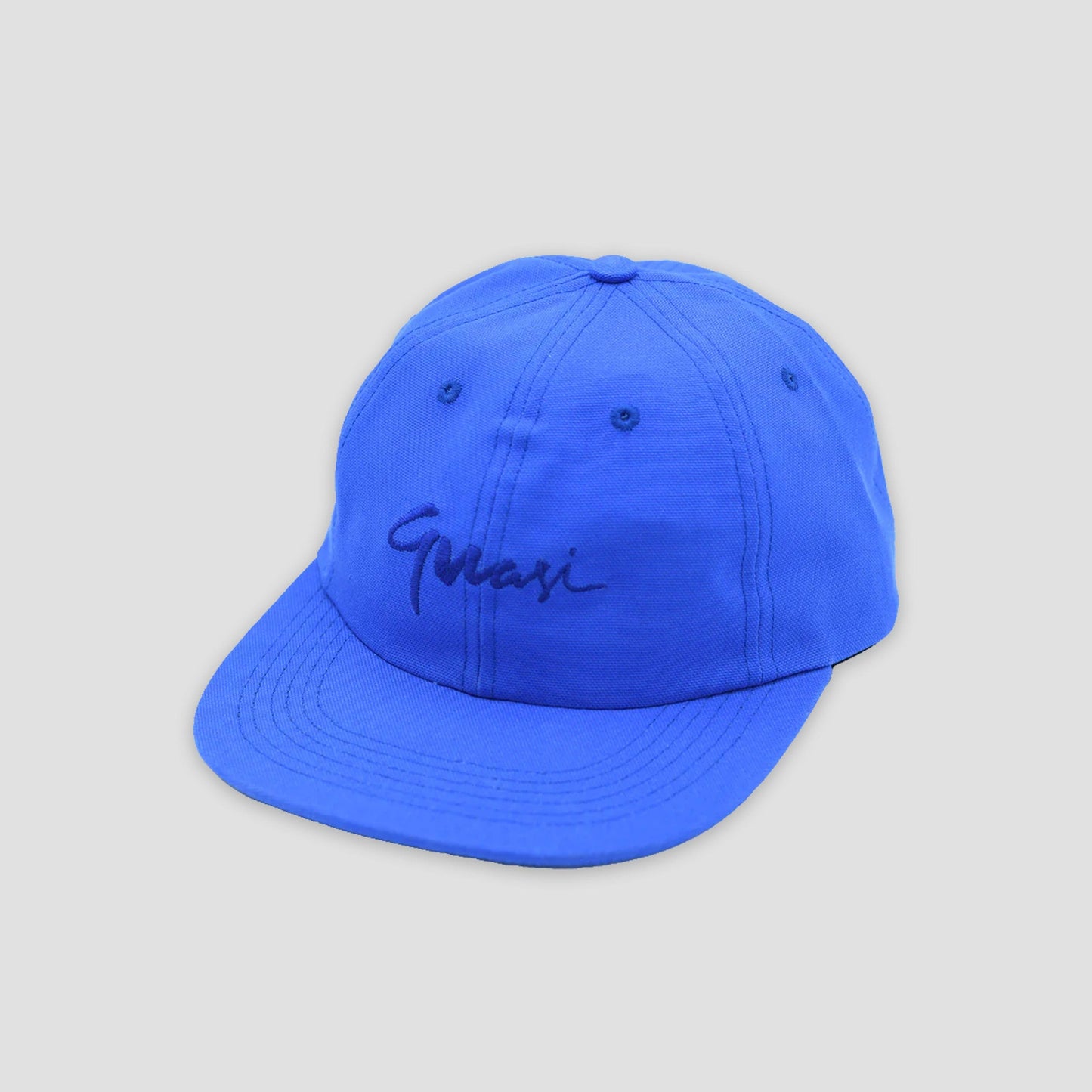 Quasi Century 6 Panel Cap Marine Blue