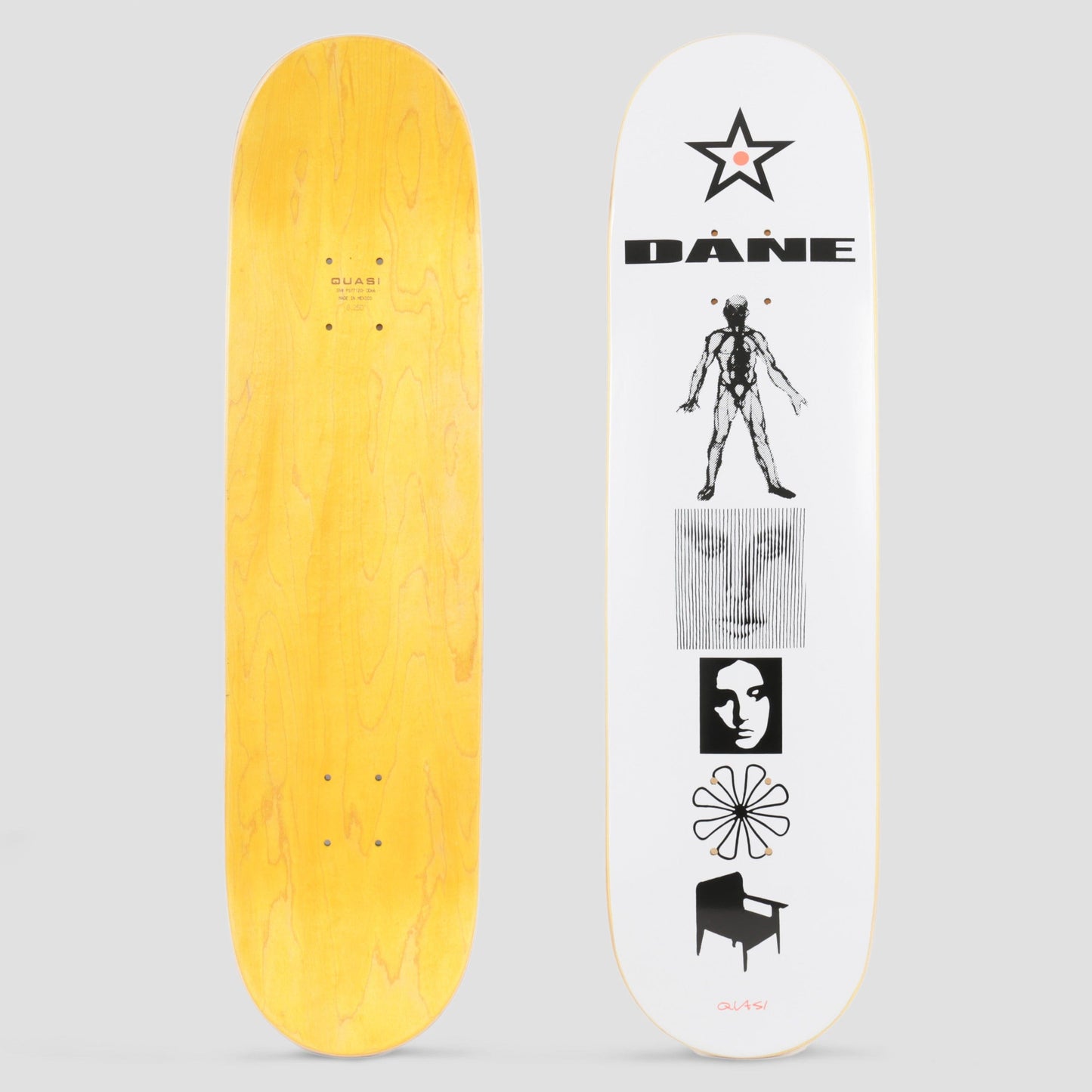 Quasi 8.25 Barker Tigerbeat Skateboard Deck